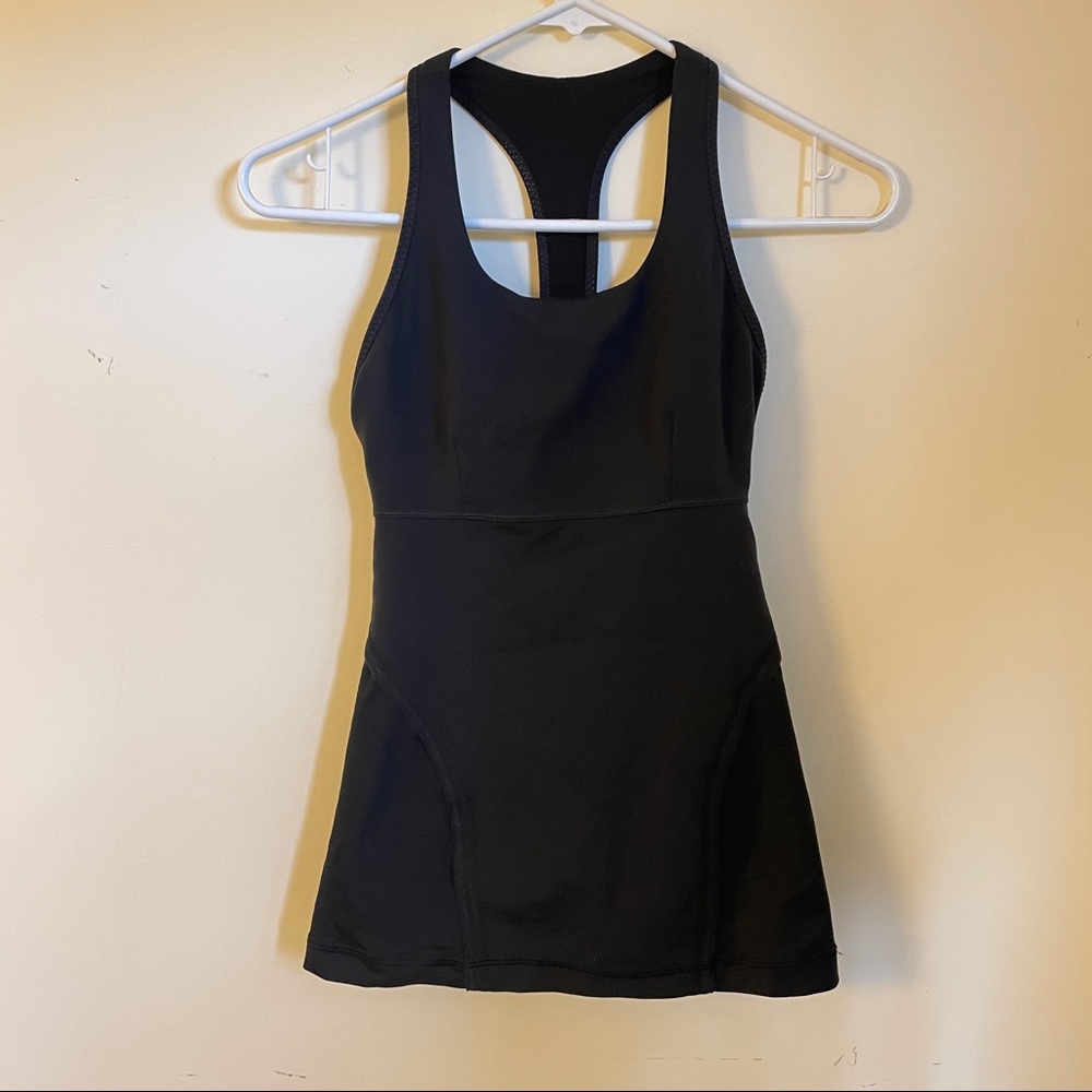 Lulu Lemon racer back top with built in sports bra